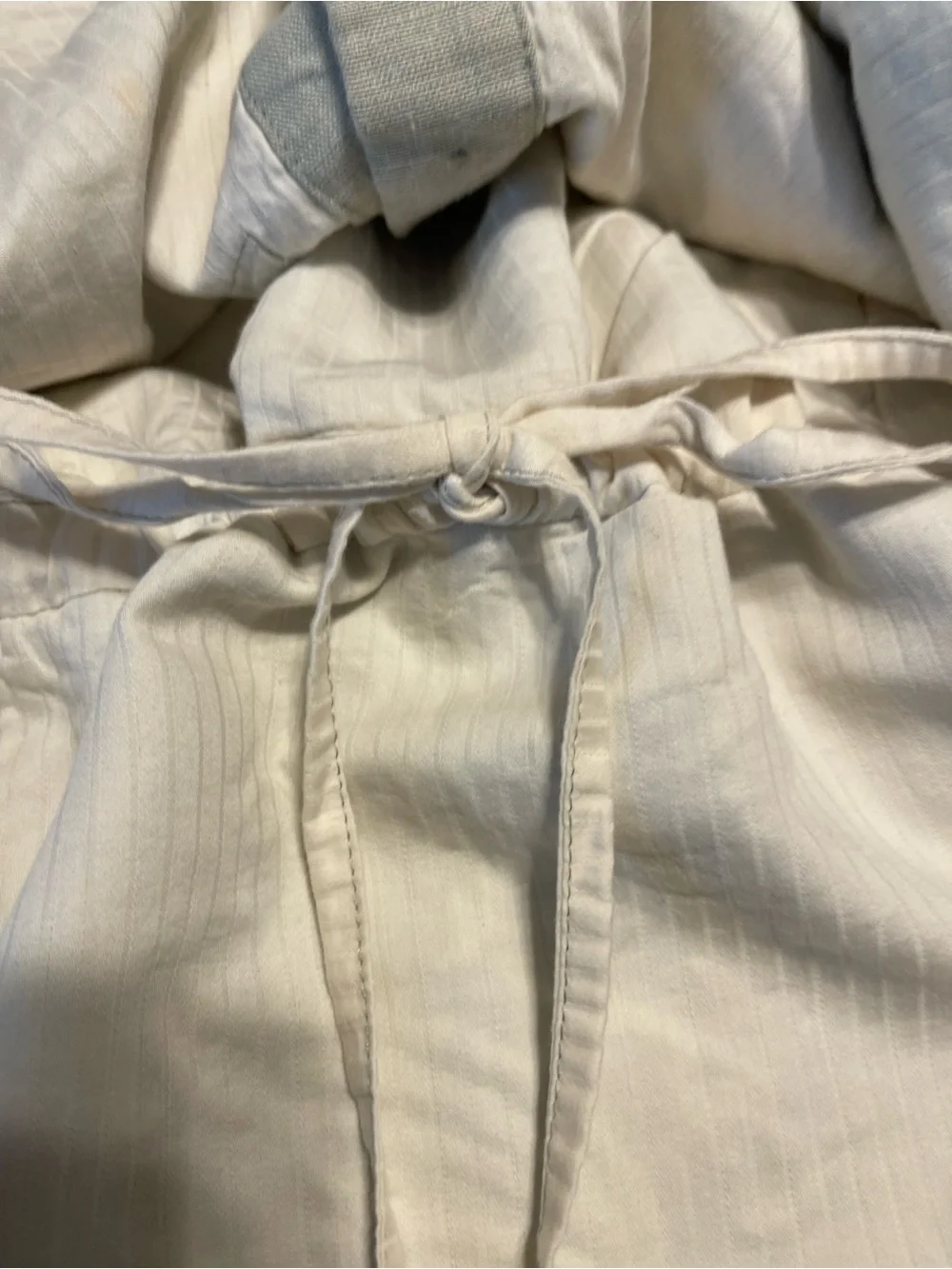 Light Gray Embroidered Button-Front Tunic Vest - Picture 5 of 6